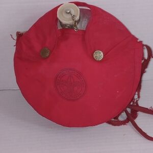 Red Circular Bag